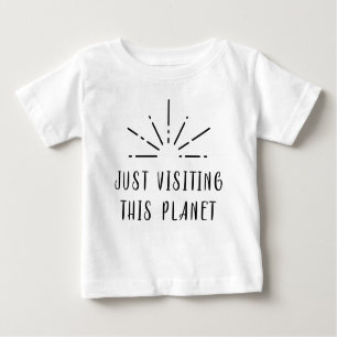 Einfach diesen Planeten Sun Star besuchen Baby T-shirt