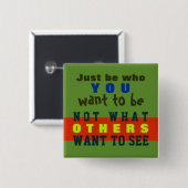 EINFACH DU ~ Button Truism #32 (Vorne & Hinten)