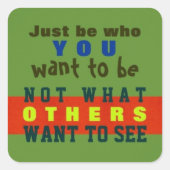 EINFACH DU ~ Stickers (Vorderseite)