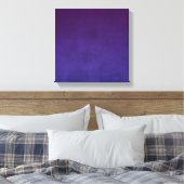 Einfach dunkel Lila Blau rustikal abstrakt Leinwanddruck (Insitu (Schlafzimmer))