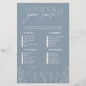 Einfach dunkelblau Was ist in deinem Handspiel? (Vorderseite)