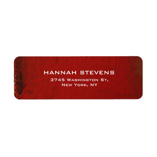 Einfach dunkelrot braun Elegant Moderne (Vorne)