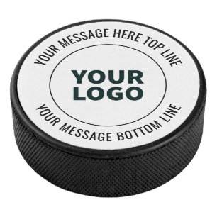 Einfach durch Ihr Logo oder Bild ersetzen Eishockey Puck