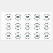 Einfach durch Ihr Logo oder Bild ersetzen Etiketten (Blatt)