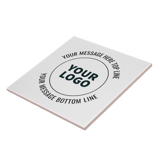 Einfach durch Ihr Logo oder Bild ersetzen Fliese (Seite)