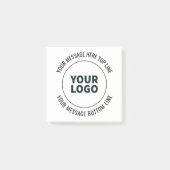 Einfach durch Ihr Logo oder Bild ersetzen Post-it Klebezettel (Vorderseite)