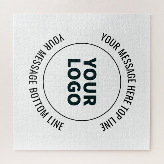 Einfach durch Ihr Logo oder Bild ersetzen Puzzle (Horizontal)