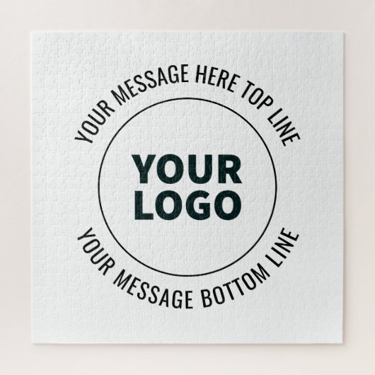 Einfach durch Ihr Logo oder Bild ersetzen Puzzle (Vertikal)