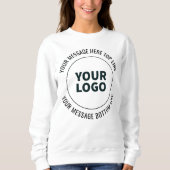 Einfach durch Ihr Logo oder Bild ersetzen Sweatshirt (Vorderseite)