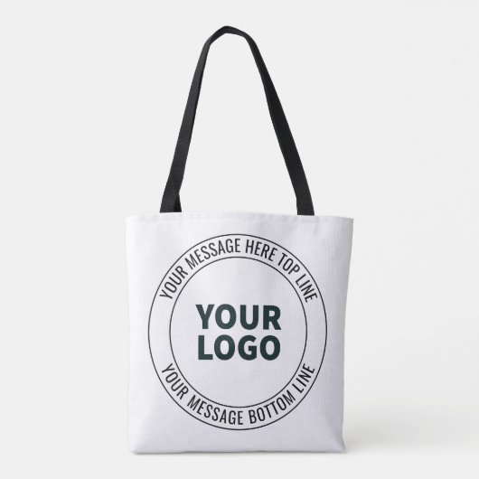 Einfach durch Ihr Logo oder Bild ersetzen Tasche (Rückseite)