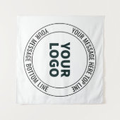 Einfach durch Ihr Logo oder Bild ersetzen Wandteppich (Vorderseite (Horizontal))