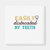 Einfach durch Zähne getrennt Magnet (Vorne)