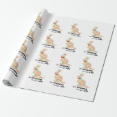 Einfach Durchs Leben Hoppeln Känguru-Design Geschenkpapier (Ungerollt)