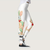 Einfach Durchs Leben Hüpfen Känguru-Design Leggings (Rechts)