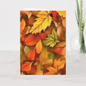 Einfach ein glückliches Dankeschön senden Karte (Rückseite)