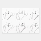 Einfach ein Hummingbird auf einem Stock Geschenkpapier Set (Vorderseite 2)