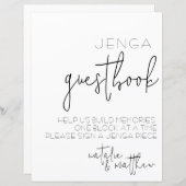 Einfach ein kleines Gästebuch (Vorne/Hinten)