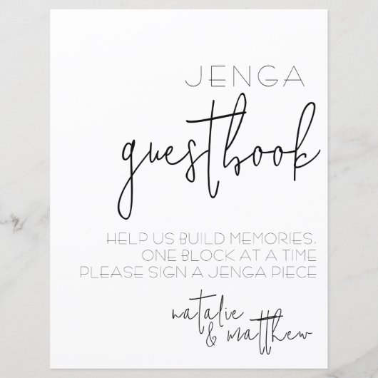 Einfach ein kleines Gästebuch (Vorderseite)