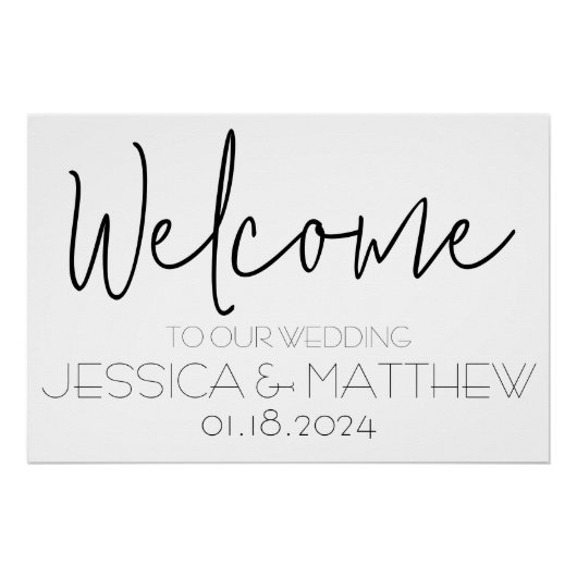 Einfach ein kurzes Begrüßungszeichen Poster (Vorderseite)