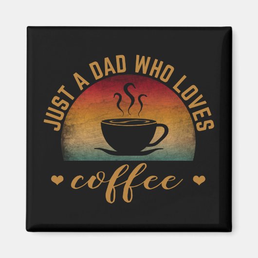 EINFACH EIN PAPI, DER KAFFEE MAG MAGNET (Vorne)