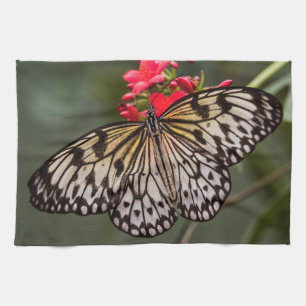 Einfach ein Papierkitschmetterling Geschirrtuch