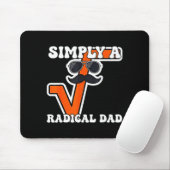 Einfach ein radikaler Dad-Math-Symbol-Algebra-Lehr Mousepad (Mit Mouse)