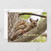 Einfach einchecken, um zu sehen, wie Sie eine Post Postkarte (Vorne/Hinten)