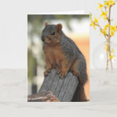 Einfach einchecken und Hallo sagen Karte (Gelbe Blume)