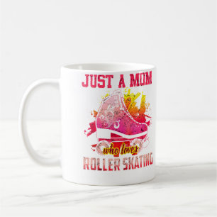 Einfach eine Mutter, die Rollschuhlaufen liebt Lus Kaffeetasse