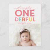 EINFACH EINFACH EINFACH, WUNDERBAR POSTKARTE (Vorderseite)