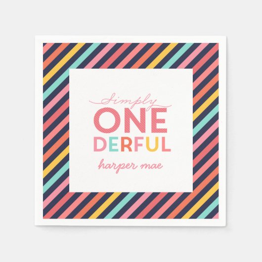 EINFACH EINFACH EINFACH, WUNDERBAR SERVIETTE (Vorderseite)