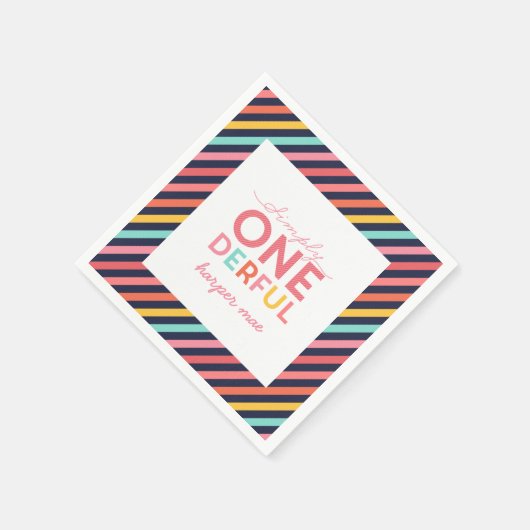 EINFACH EINFACH EINFACH, WUNDERBAR SERVIETTE (Ecke)