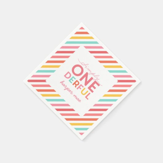 EINFACH EINFACH EINFACH, WUNDERBAR SERVIETTE (Ecke)