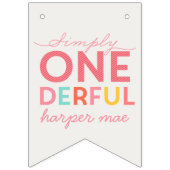 EINFACH EINFACH EINFACH, WUNDERBAR WIMPELKETTE (Erste Fahne)