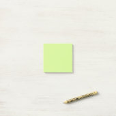 Einfach einfaches Neon-Limettengrün Post-it Klebezettel (Auf Schreibtisch)