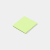 Einfach einfaches Neon-Limettengrün Post-it Klebezettel (angewinkelt)