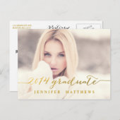 einfach | Einladung zur Graduiertengruppe (Vorne/Hinten)