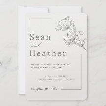 EINFACH! Einladung zur Hochzeit - Ihre eigenen Dat