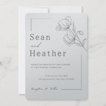 EINFACH! Einladung zur Hochzeit - Ihre eigenen Dat