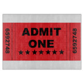 "Einfach einlegen" Glasschnitt/Kartonplatte Schneidebrett (Vorderseite)