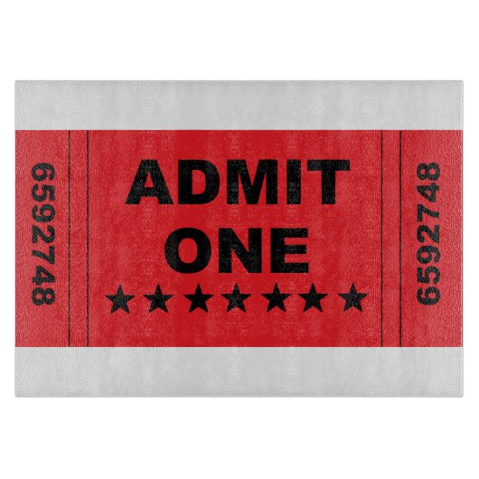 "Einfach einlegen" Glasschnitt/Kartonplatte Schneidebrett (Vorderseite)