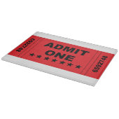 "Einfach einlegen" Glasschnitt/Kartonplatte Schneidebrett (Ecke)