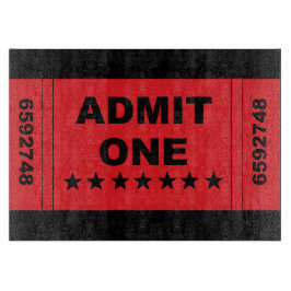 "Einfach einnehmen" Glasschneidebrett Schneidebrett