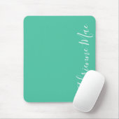 Einfach elegant Biscay Green Personalisiert Mousepad (Mit Mouse)