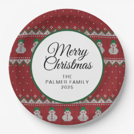 Einfach Elegant Hässliches Weihnachten | Familie B Pappteller