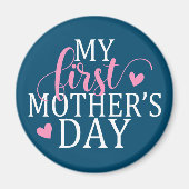 Einfach & elegant Mein erster Muttertag | Magnet (Vorne)