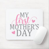 Einfach & elegant Mein erster Muttertag | Mousepad (Mit Mouse)