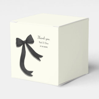 Einfach Elegant Minimalistisch Schwarze Schleife K Geschenkschachtel