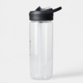 Einfach, elegant, monogramm trinkflasche (Links)
