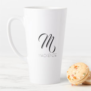 Einfach elegant Personalisiert Milchtasse